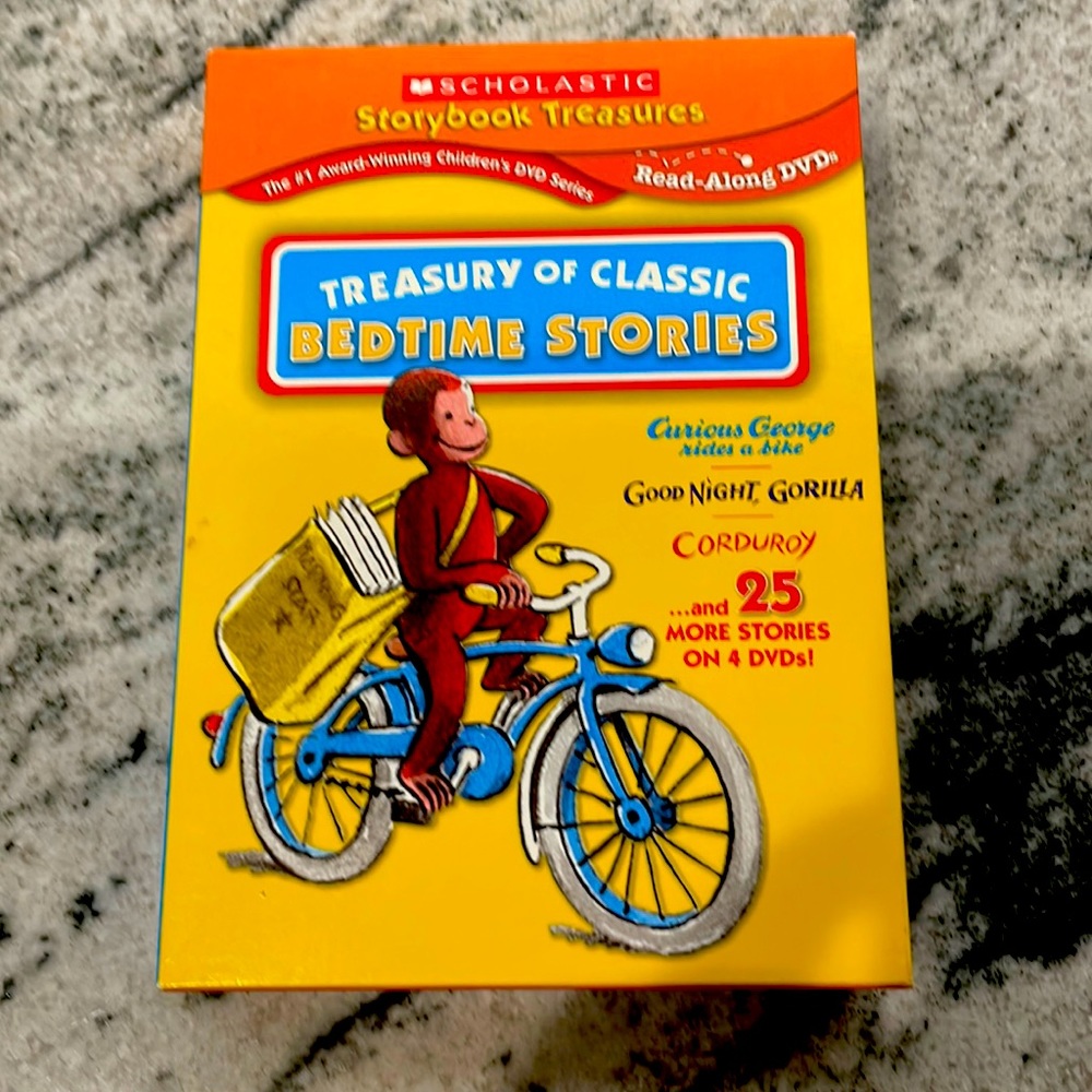 4 DVD Bedtime Stories Collection